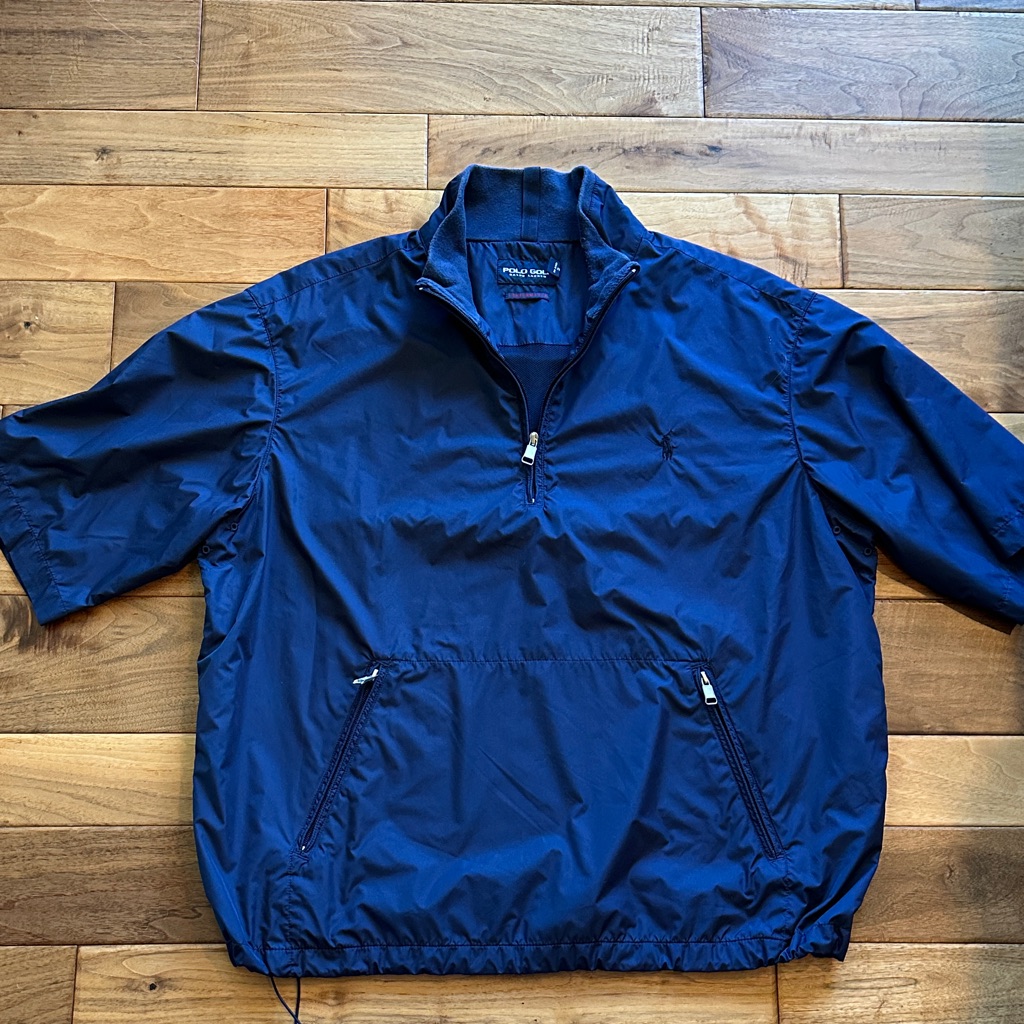 Polo Golf Ralph Lauren 14 Zip Short Sleeve Windbreaker
